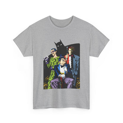 Riddler, Two-Face, Penguin T-Shirt - Brian Bolland Art - DC Comics