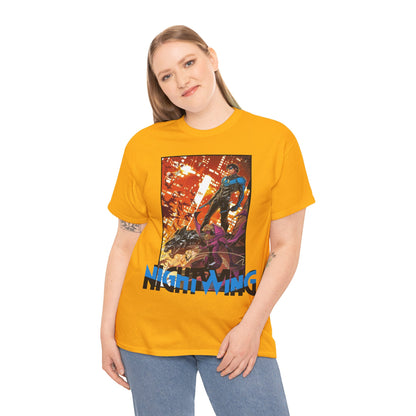 Nightwing & Spoiler T-Shirt - Jonboy Meyers Art - Gotham City & Bludhaven - DC Comics