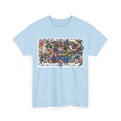 Avengers T-Shirt - George Perez Art - Poster Art of Basically Every Avenger - Marvel Comics