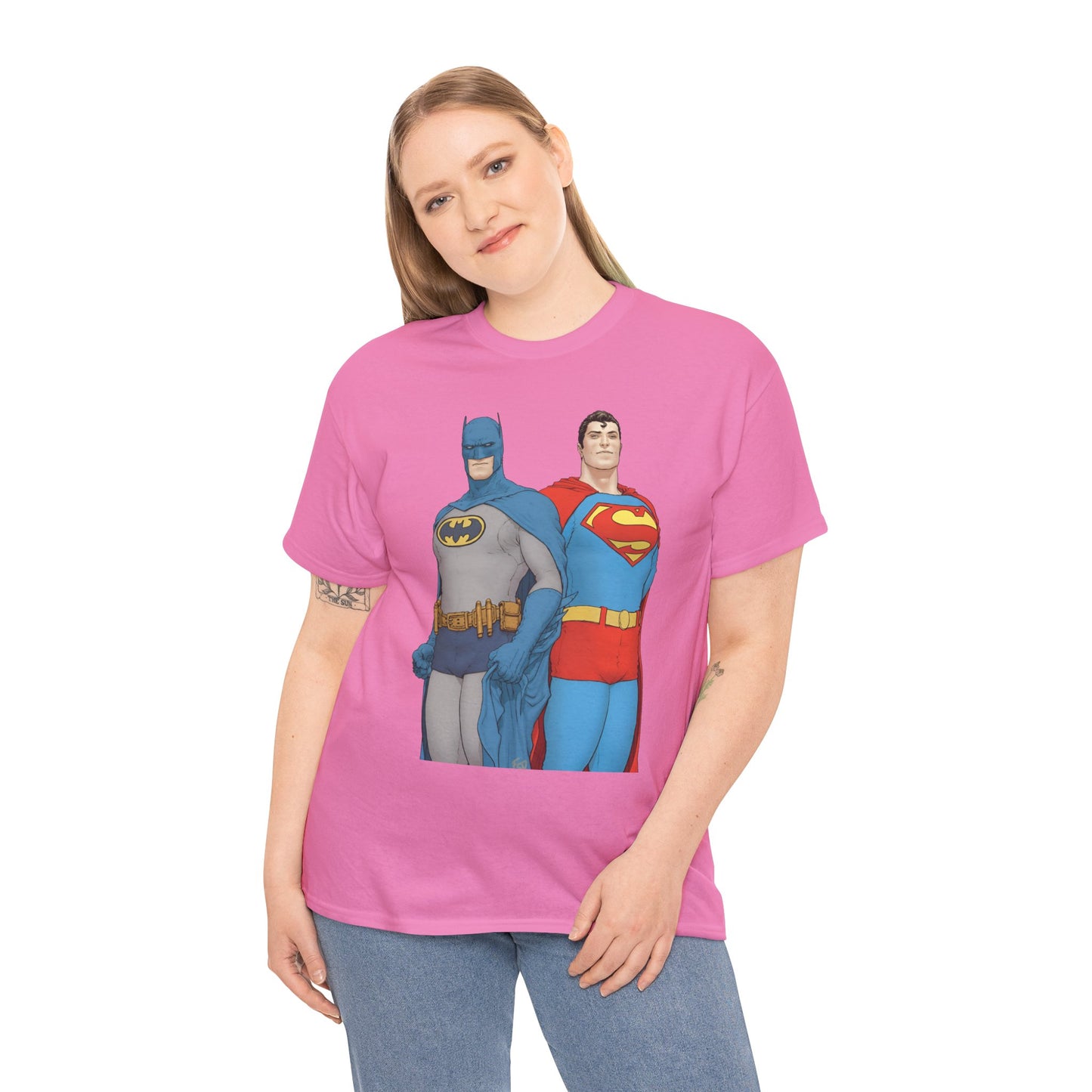 Batman & Superman T-Shirt - Frank Quitely Art - World's Finest Variant Cover Art - DC Comics