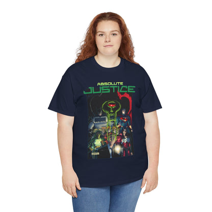 Absolute Justice T-Shirt - Juan Ferreyra Art - Superman Batman Wonder Woman Martian Manhunter - DC Comics