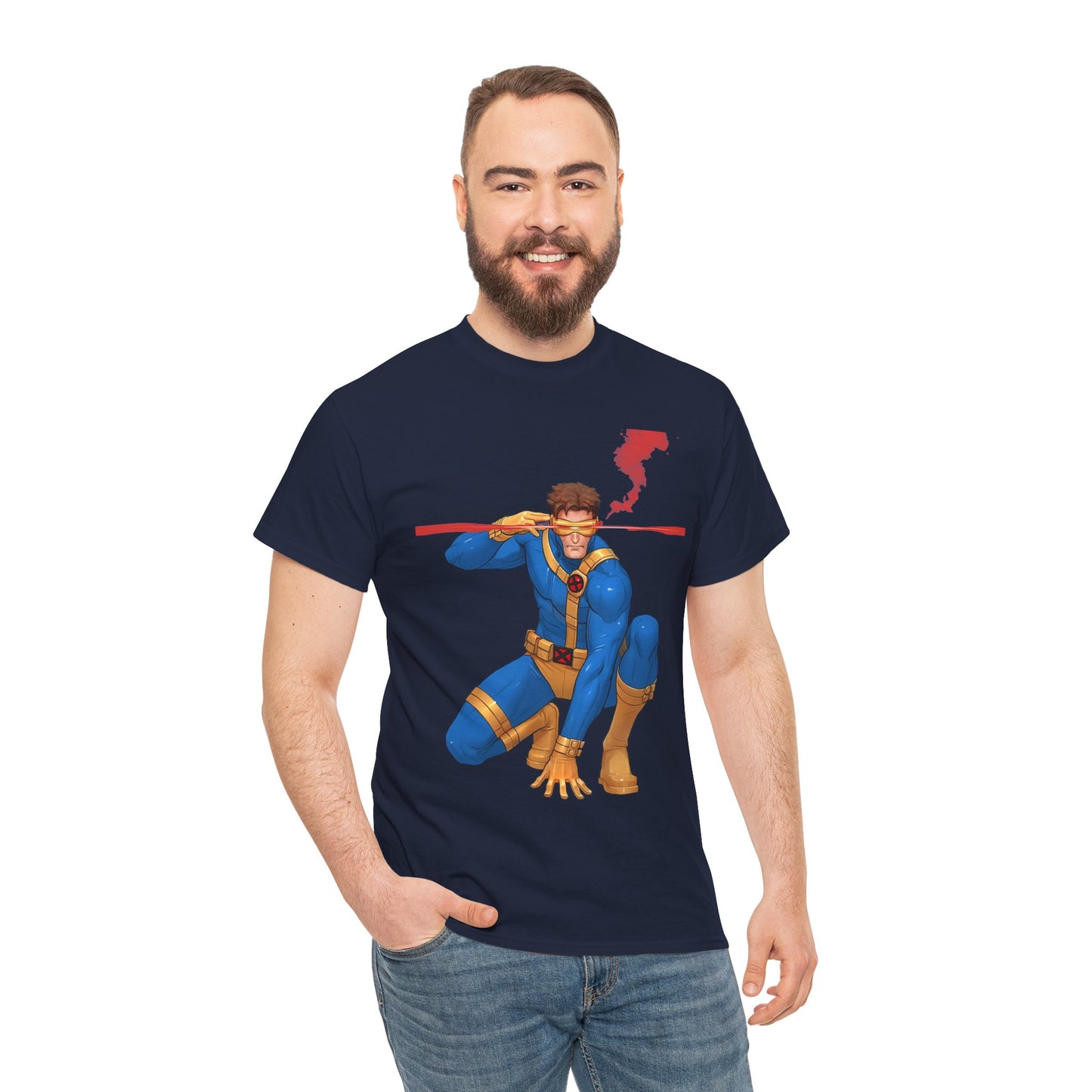 Cyclops T-Shirt - David Nakayama Art - X-Men Member - Marvel Comics