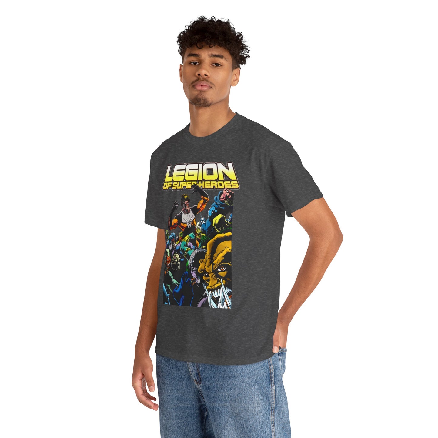 Legion of Super-Heroes T-Shirt - Steve Lightle Art - Timber Wolf - DC Comics