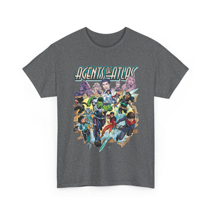 Agents of Atlas T-Shirt - Shang-Chi, Silk, Aero, Luna Snow - Marvel Comics