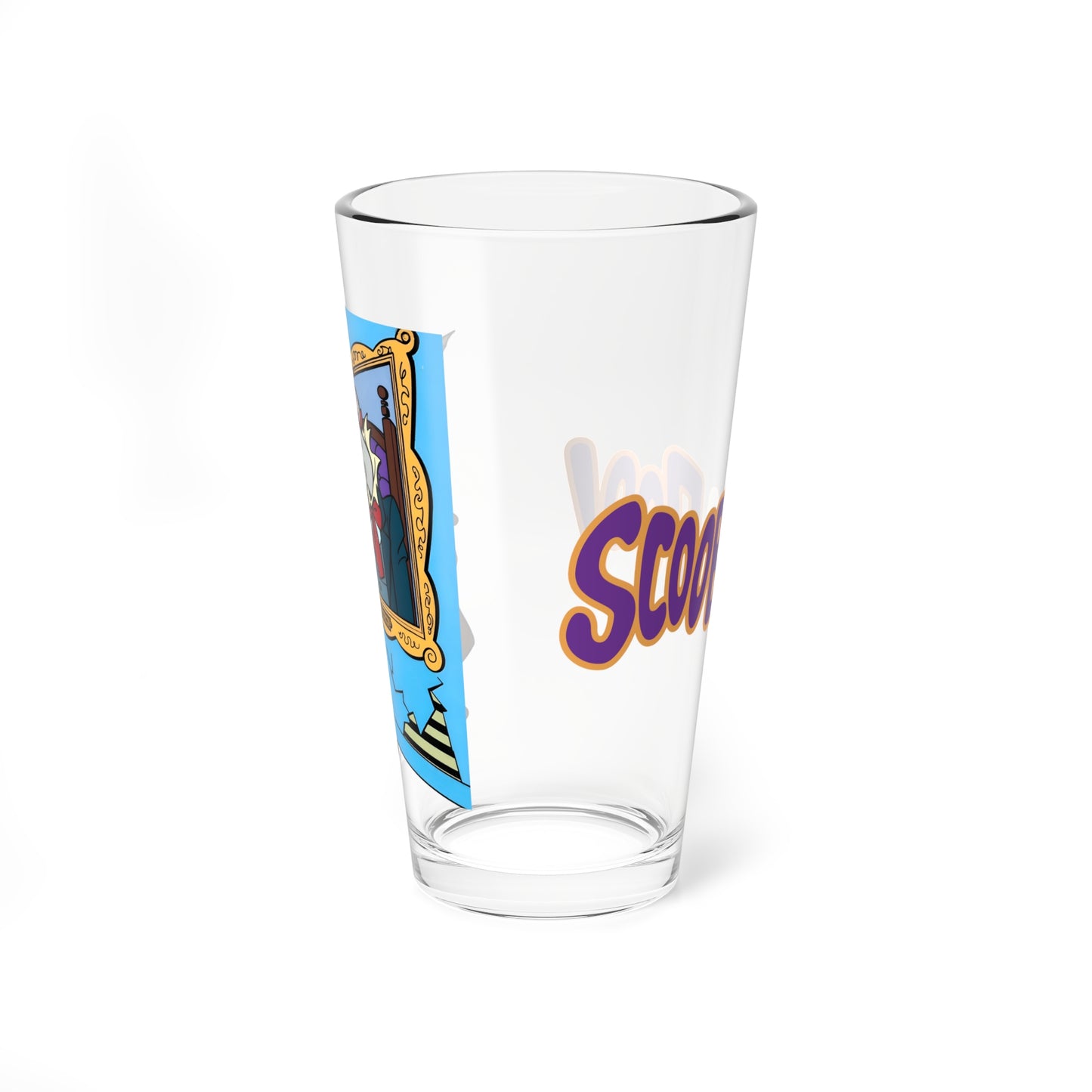 Scooby Doo & Scooby Dum Pint Glass, 16oz - Hanna-Barbera Cartoon Character - Scooby Doo, Where Are You? - Cousins