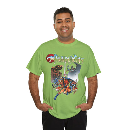 Thundercats T-Shirt - Lion-O, Panthro, Cheetara, Tygra, Snarf, WilyKit and WilyKat, Mumm-Ra