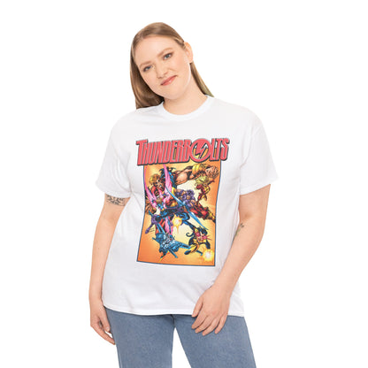 Thunderbolts T-Shirt - Mark Bagley Art - Hawkeye, Songbird - Marvel Comics - Avengers Connection
