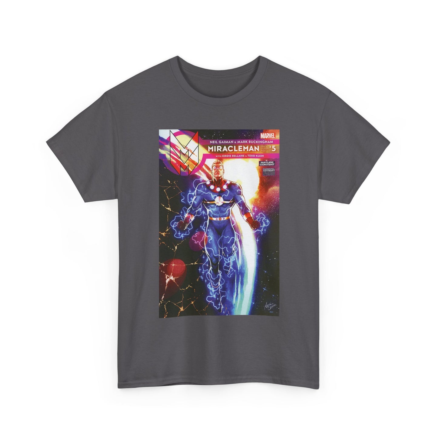 Miracleman #5 T-Shirt - Martin Coccolo Art - Marvel Comics