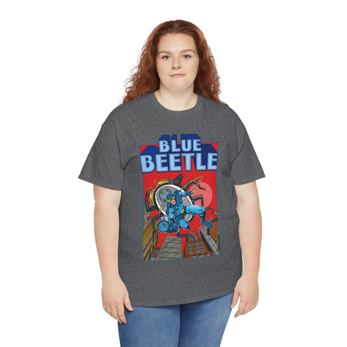 Blue Beetle T-Shirt - Paris Cullins Art - Ted Kord - DC Comics