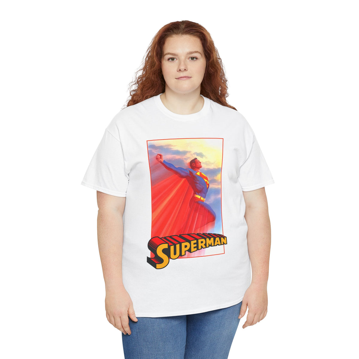 Superman T-Shirt - Alex Ross Art - Man of Steel - DC Comics
