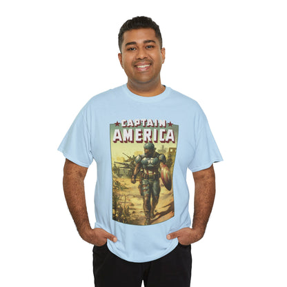 Captain America T-Shirt - Ben Harvey Art - Marvel Comics