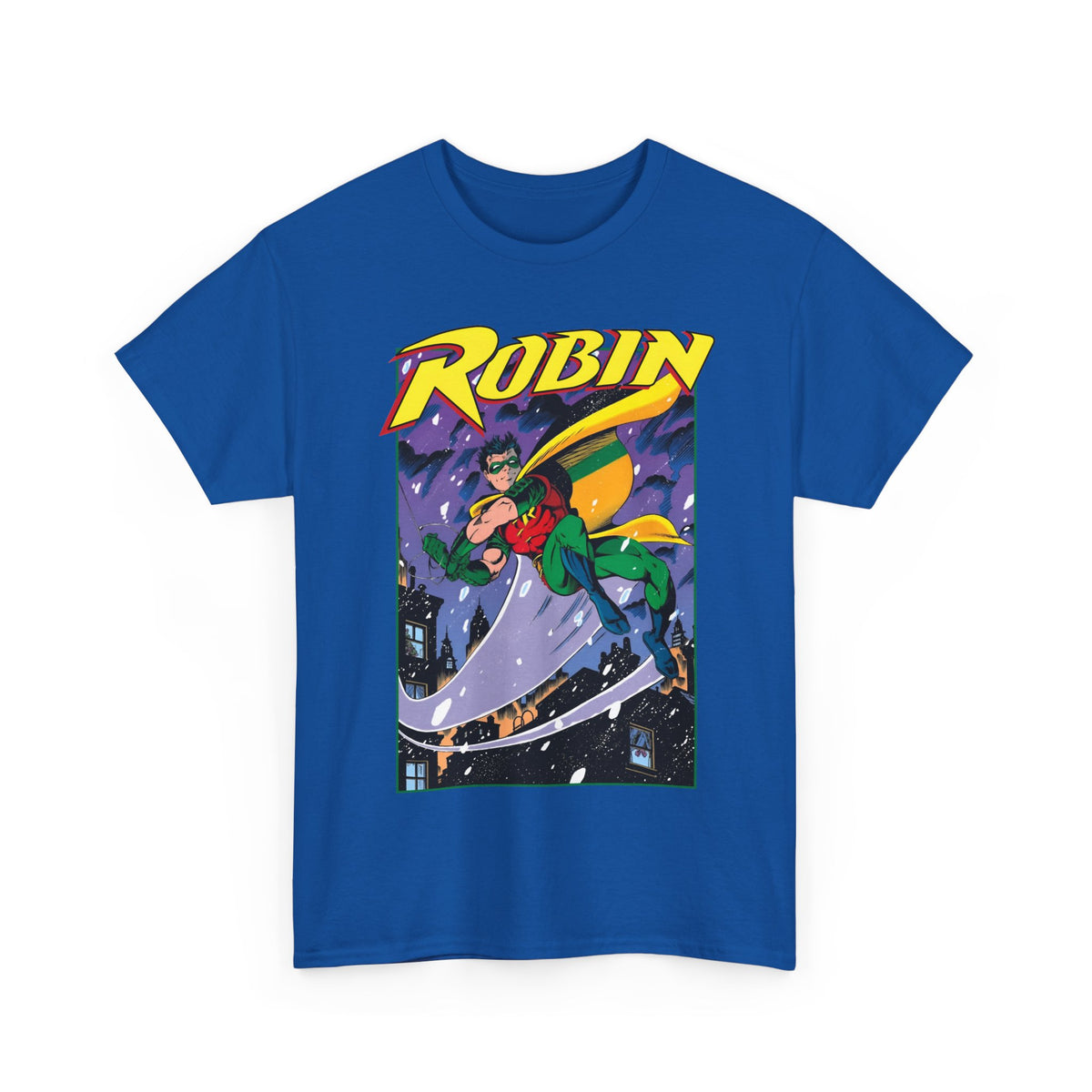 Robin T-Shirt - Tom Grummett Art - Tim Drake, Batman Family, Gotham City - DC Comics