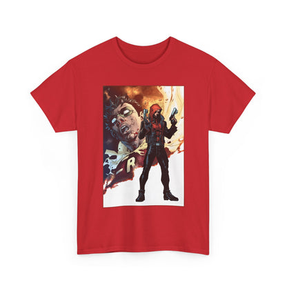 Red Hood T-Shirt - Jim Lee Art - Jason Todd, Batman Sidekick - DC Comics