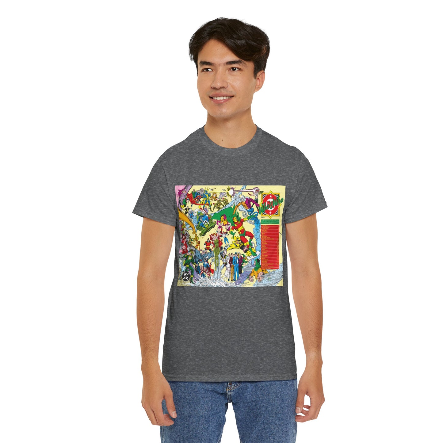 Who's Who in the DC Universe T-Shirt - George Perez Art - Mr. Miracle, Metamorpho - #15 Cover Art - DC Comics