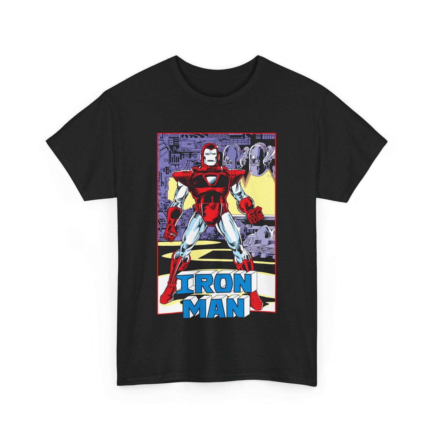 Iron Man T-Shirt - Tony Stark, Stark Industries - Silver Centurion Armor - Marvel Comics