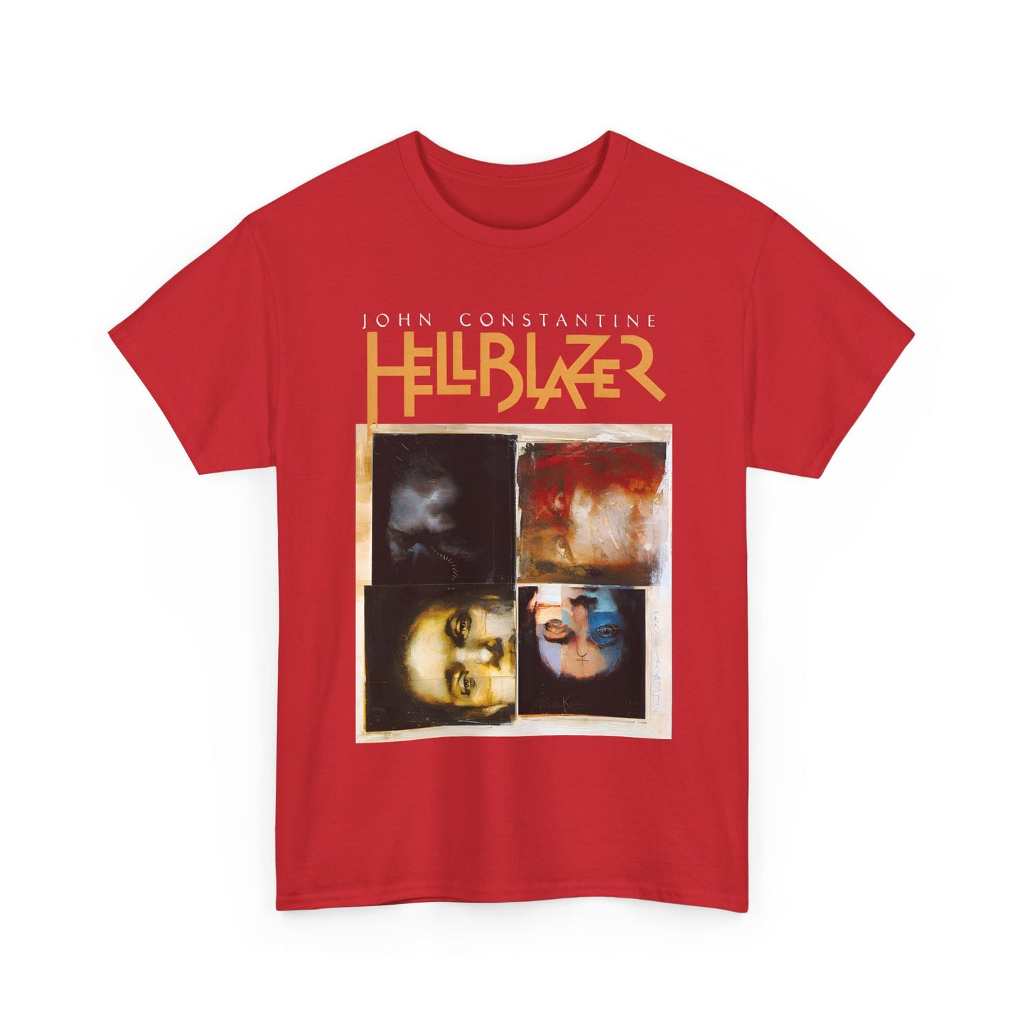 John Constantine Hellblazer T-Shirt - Dave McKean Art - DC Comics, Vertigo
