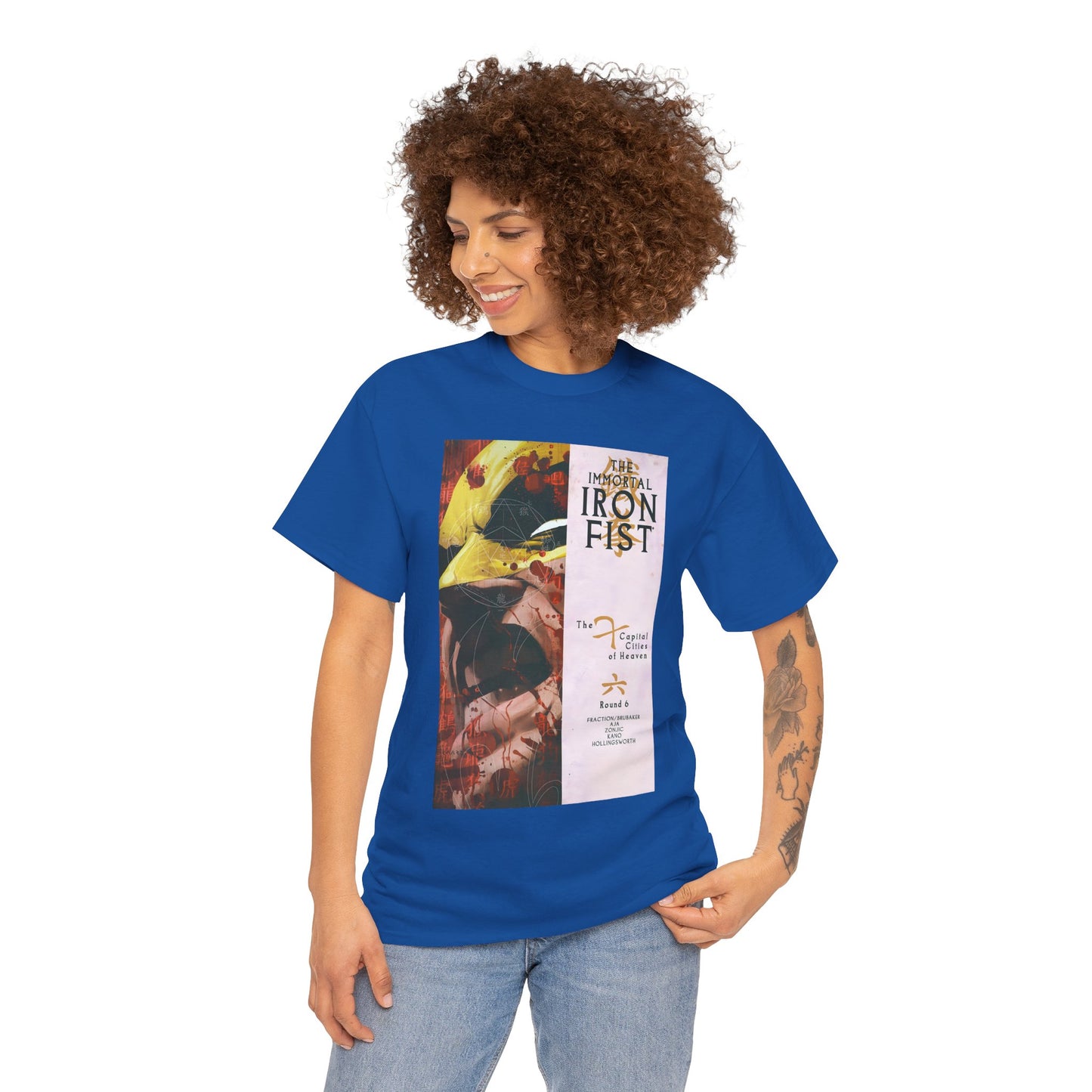 Immortal Iron Fist #13 T-Shirt - Kaare Andrews Art - Marvel Comics