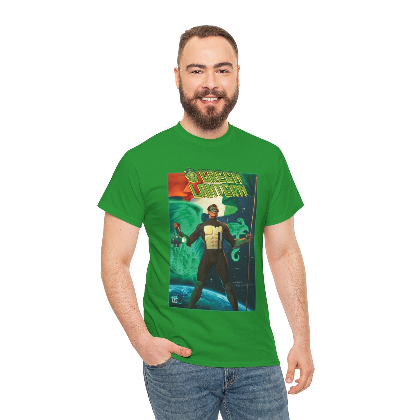 Green Lantern (Kyle Rayner) T-Shirt - Jorge Molina Art - Hispanic Heritage Month Cover - DC Comics