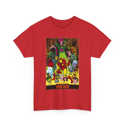 Iron Man T-Shirt - Bob Layton Art - Tony Stark - Ultron, Doctor Doom, The Mandarin, The Beetle - Marvel Comics