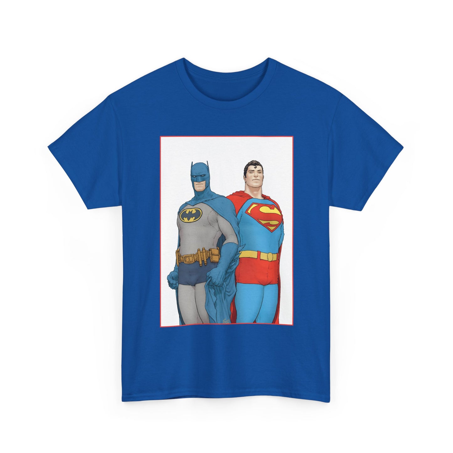 Superman & Batman T-Shirt - Frank Quitely Art - World's Finest Variant Cover Art - DC Comics