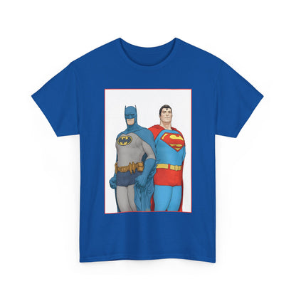 Superman & Batman T-Shirt - Frank Quitely Art - World's Finest Variant Cover Art - DC Comics