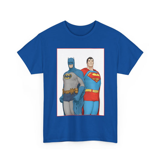 Superman & Batman T-Shirt - Frank Quitely Art - World's Finest Variant Cover Art - DC Comics