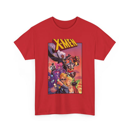 X-Men Outback T-Shirt - Russell Dauterman Art - Storm, Wolverine, Psylocke, Longshot, Havok, Rogue, Colossus, Dazzler - Marvel Comics