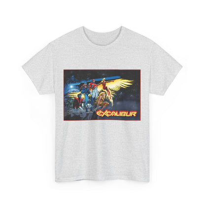 Excalibur T-Shirt - Alan David Art - Captain Britain, Nightcrawler, Shadowcat, Rachel Summers, Meggan - X-Men Series - UK Mutant Team - Marvel Comics