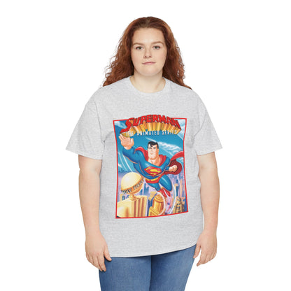 Superman The Animated Series T-Shirt - DC Comics - WB Cartoon 1990s - Metropolis - Man of Steel - Daily Planet