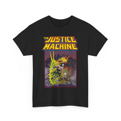 Justice Machine T-Shirt - John Byrne Art - Comico Comics