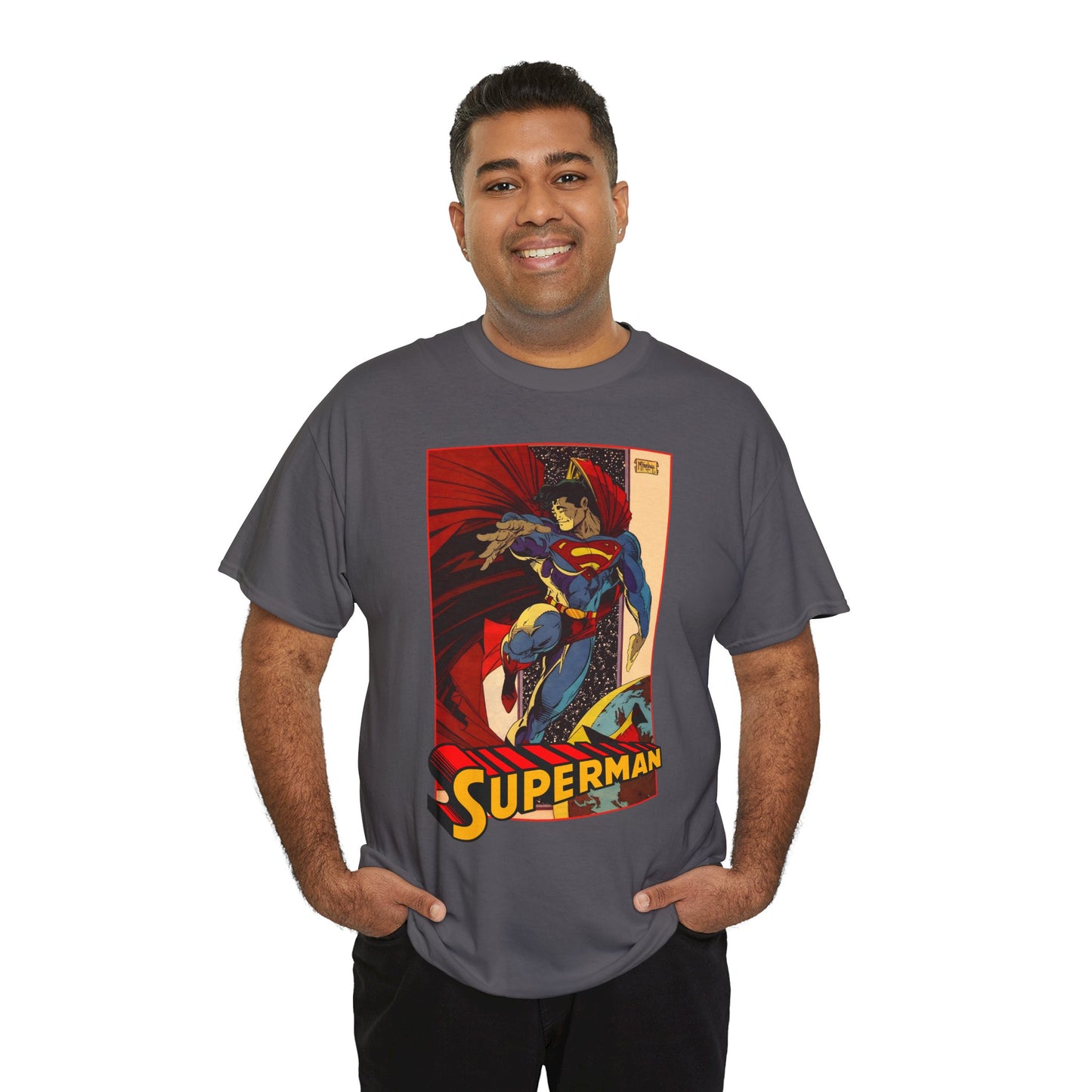Superman T-Shirt - Todd McFarlane Art - Man of Steel, Metropolis - DC Comics