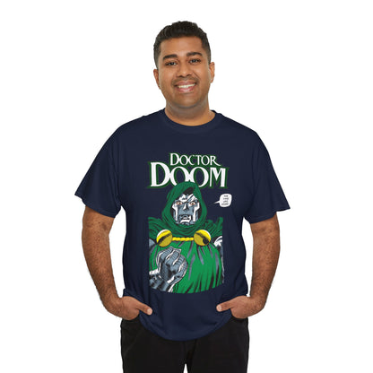 Doctor Doom T-Shirt - John Byrne Art - Fantastic Four Foe - 2026 Avengers Doomsday Movie - Marvel Comics