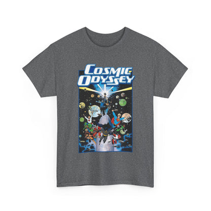 Cosmic Odyssey T-Shirt - Mike Mignola Art - Superman, Darkseid, Lightray, Orion, Starfire, Highfather. John Stewart - DC Comics