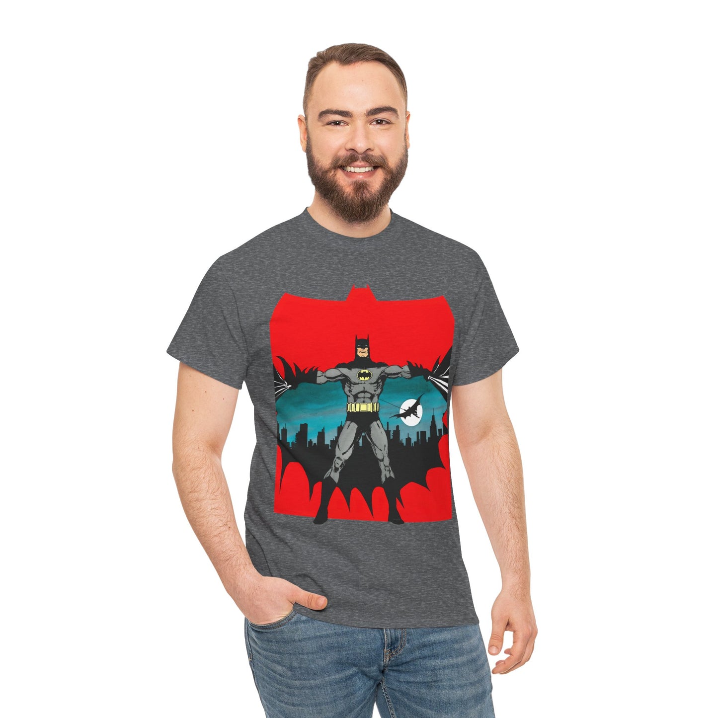 Batman T-Shirt - George Perez Art - History of the DC Universe - Gotham's Dark Knight Detective - DC Comics