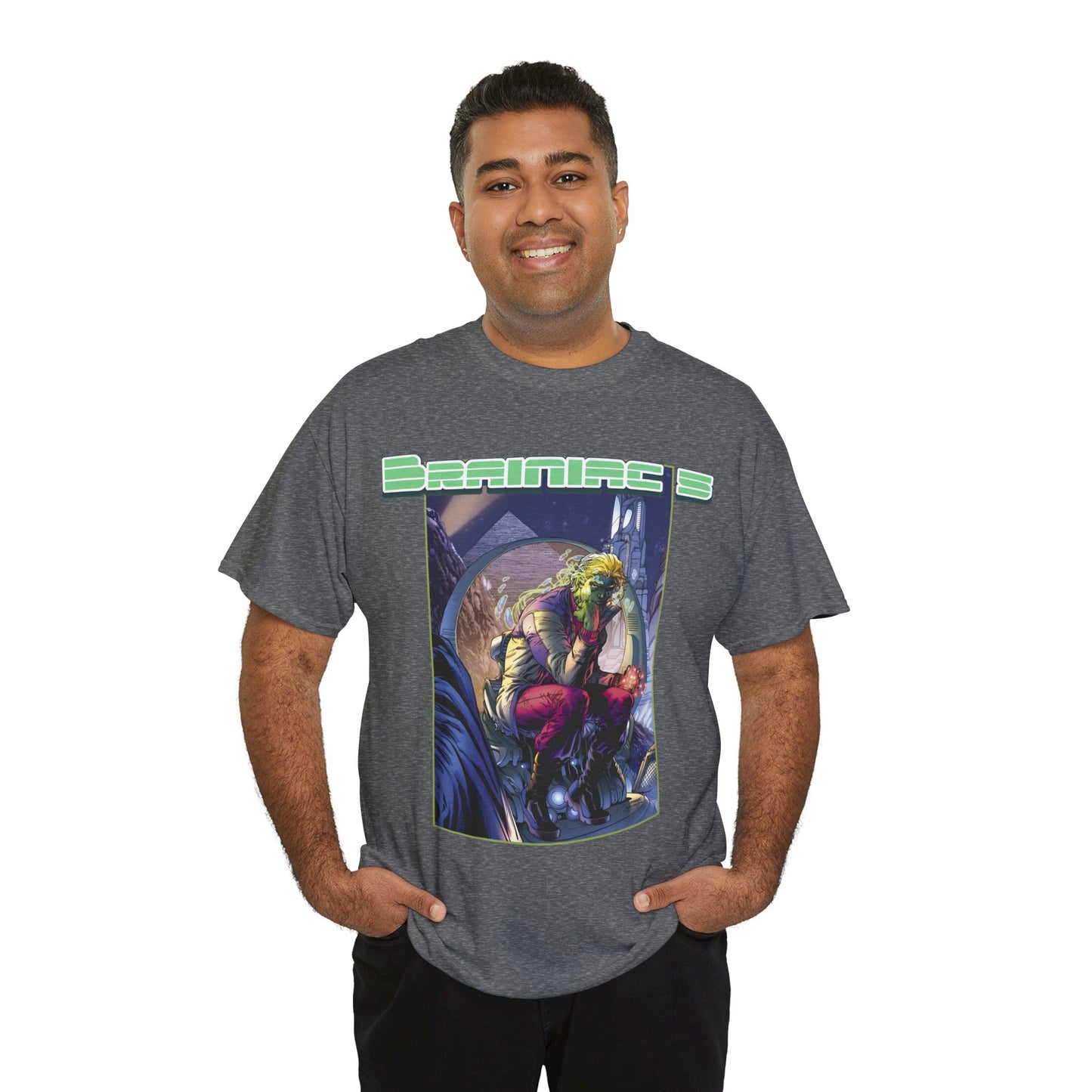 Brainiac 5 T-Shirt - Jim Lee Art - Legion of Super-Heroes Member - DC Comics