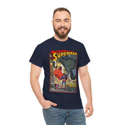 Superman T-Shirt - Taurin Clarke Art - Man of Steel, Metropolis - DC Comics