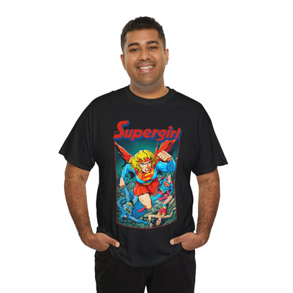 Supergirl T-Shirt - Tom Grummett Art - Crisis on Infinite Earths - Classic DC Comics Series - Death of Supergirl