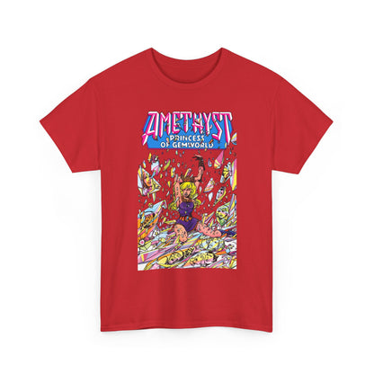 Amethyst Princess of Gemworld T-Shirt - George Perez Art - Lord Topaz, Dark Opal, Granch, Citrina - DC Comics