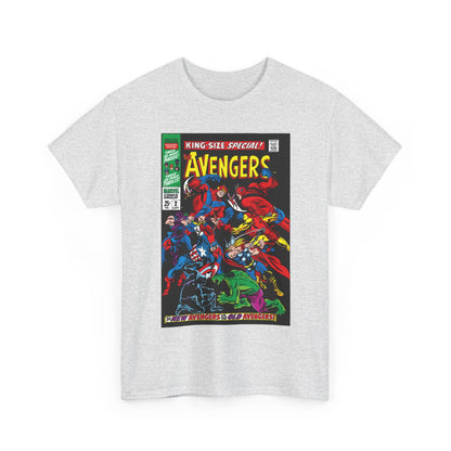 Avengers T-Shirt - Annual #2 Cover Art - New Avengers Vs Old Avengers - Marvel Comics
