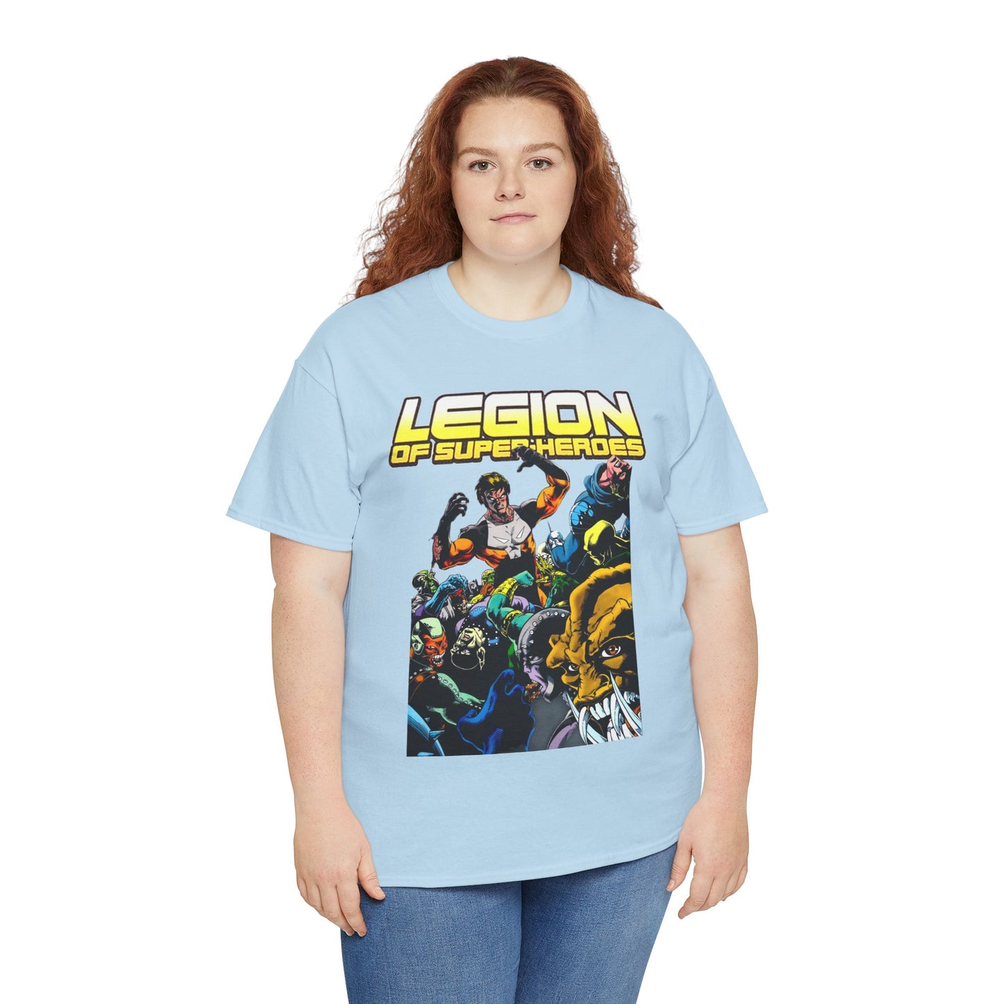 Legion of Super-Heroes T-Shirt - Steve Lightle Art - Timber Wolf - DC Comics