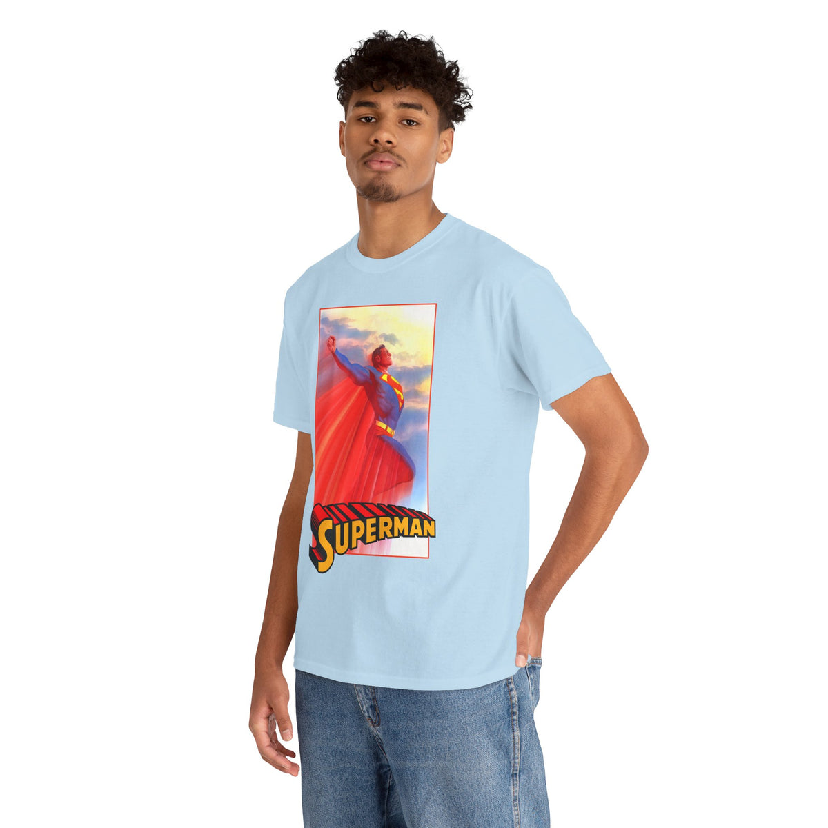 Superman T-Shirt - Alex Ross Art - Man of Steel - DC Comics