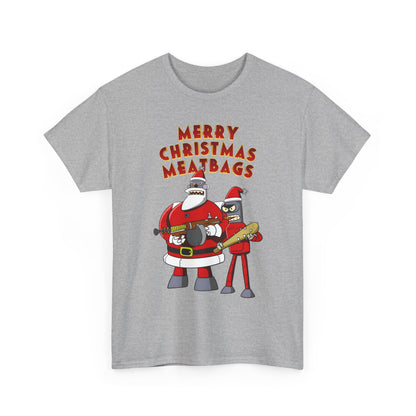 Robot Santa Claus & Bender Futurama Christmas T-Shirt