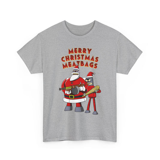 Robot Santa Claus & Bender Futurama Christmas T-Shirt