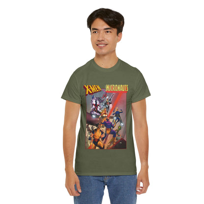 Uncanny X-Men/Micronauts T-Shirt - Taurin Clarke Art - Marvel Comics