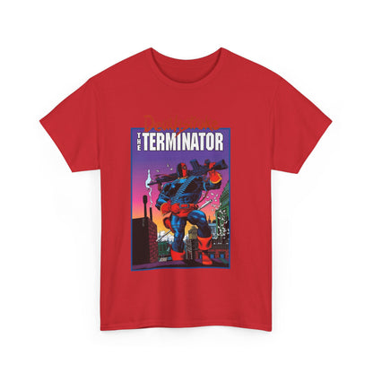 Deathstroke The Terminator T-Shirt - Mike Zeck Art - New Teen Titans Foe & Mercenary - Slade Wilson, Father of Jericho and Ravager - DC Comics - #1 Cover