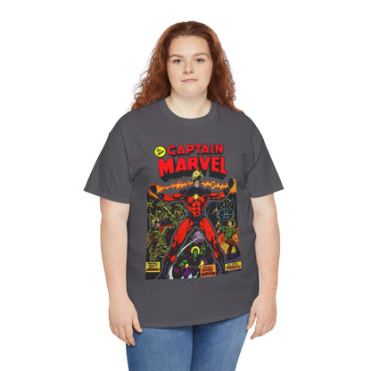 Captain Marvel T-Shirt - Jim Starlin Art - Thanos - Drax the Destroyer - Issue #32 Cover Art