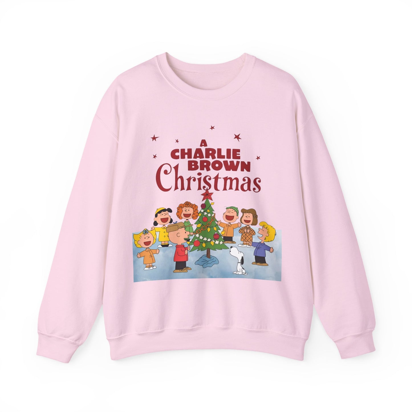 A Charlie Brown Christmas Crewneck Sweatshirt - Snoopy, Lucy, Linus, Sally, Schroeder