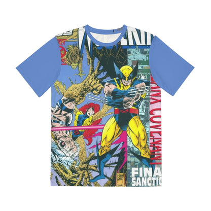 Wolverine All Over Print Tee (Polyester) - Adam Kubert Art - Phalanx Covenant - Marvel Comics