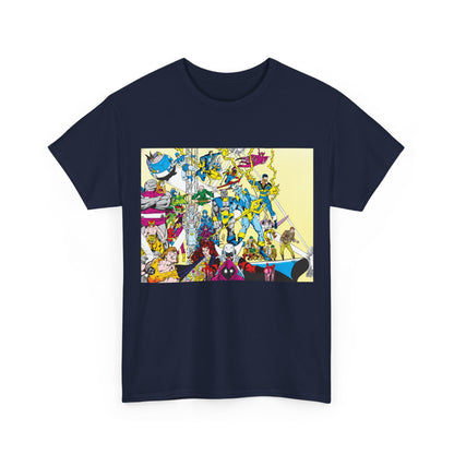 Who's Who in the DC Universe T-Shirt - George Perez Art - Black Lightning, Black Orchid - #3 Cover Art - DC Comics