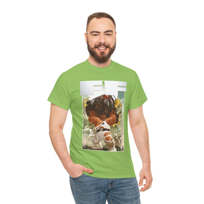 FF T-Shirt - Daniel Acuna Art - Fantastic Four - Mr. Fantastic, Invisible Woman, Thing, Spider-Man - Marvel Comics